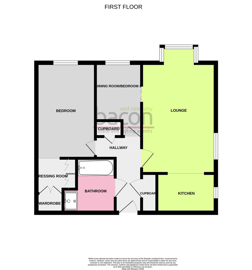 Floor Plan | Flat - Retirement | Oakland Court, Goring-By-Sea, Worthing | For Sale